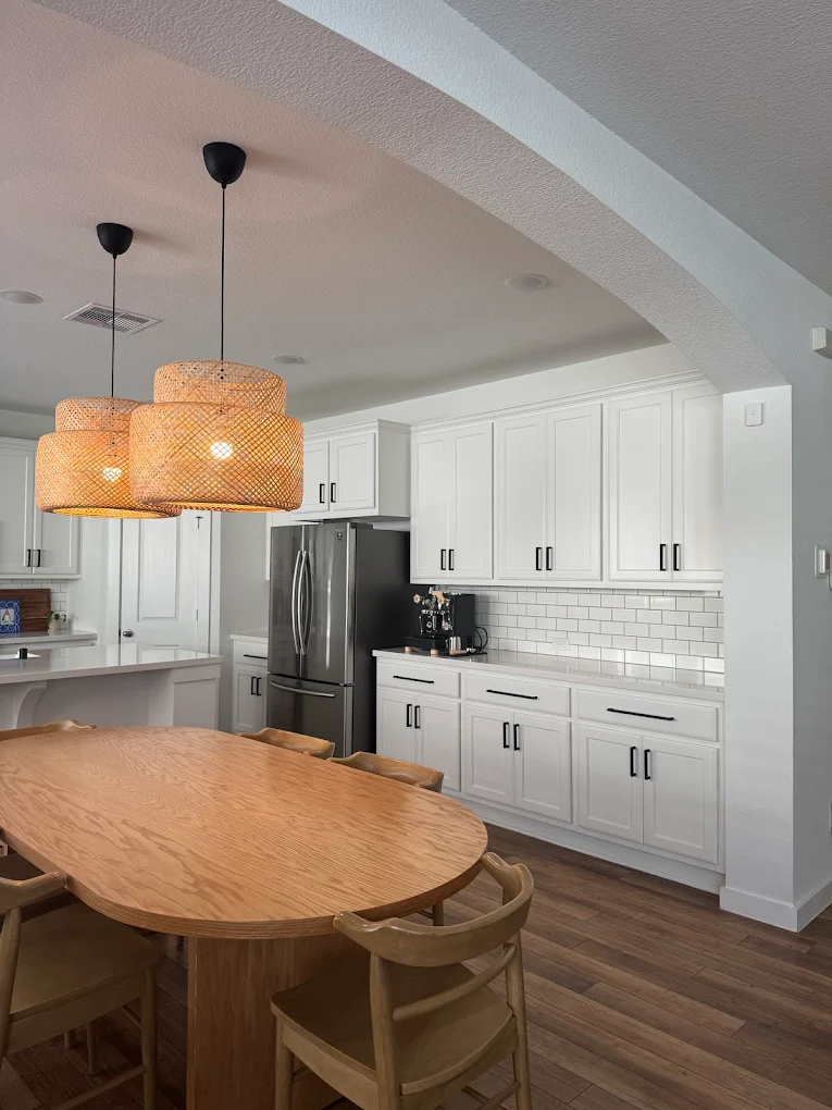 Freshly cleaned kitchen by Berry Swift